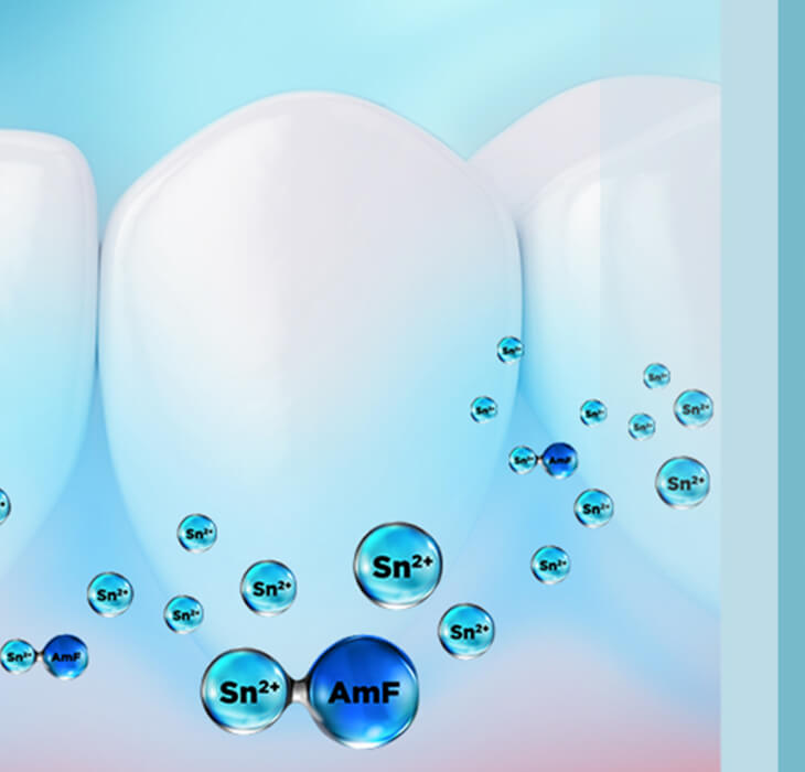 Meridol is the best solution for swollen gums. 