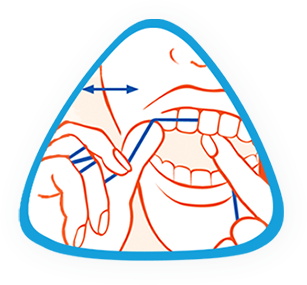 Clean your upper jaw Clean your upper jaw